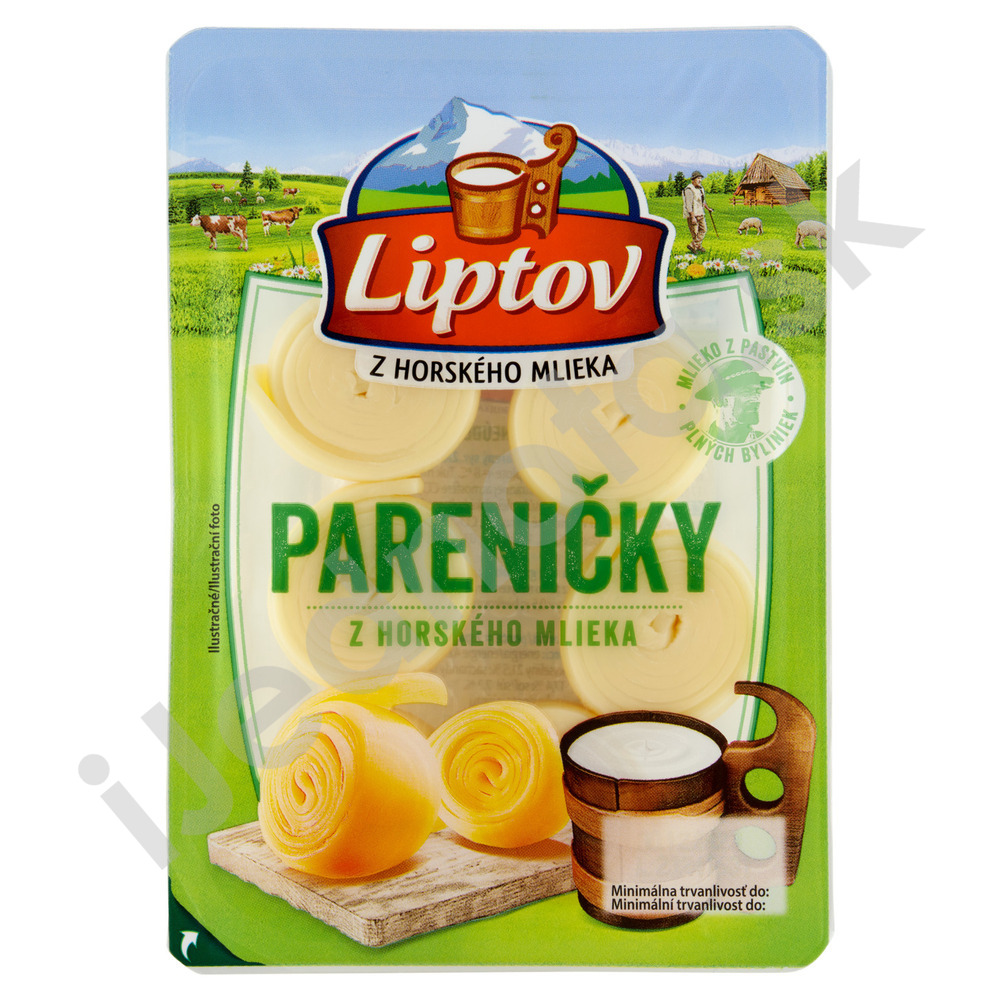 Liptov Pareničky neúdené 100 g COOP Jednota LC Sever veľkoobchod