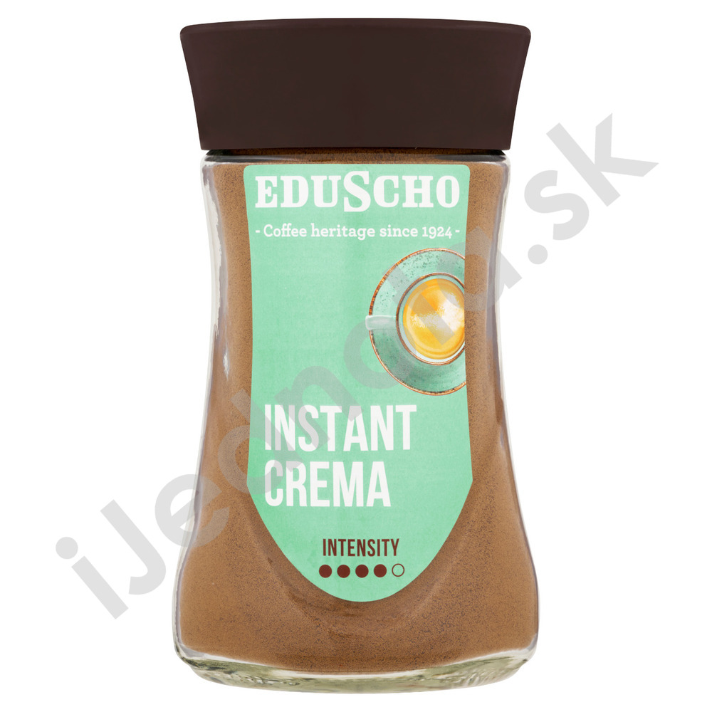 Eduscho Instant Crema instantná 100 káva 180 g COOP Jednota LC Sever