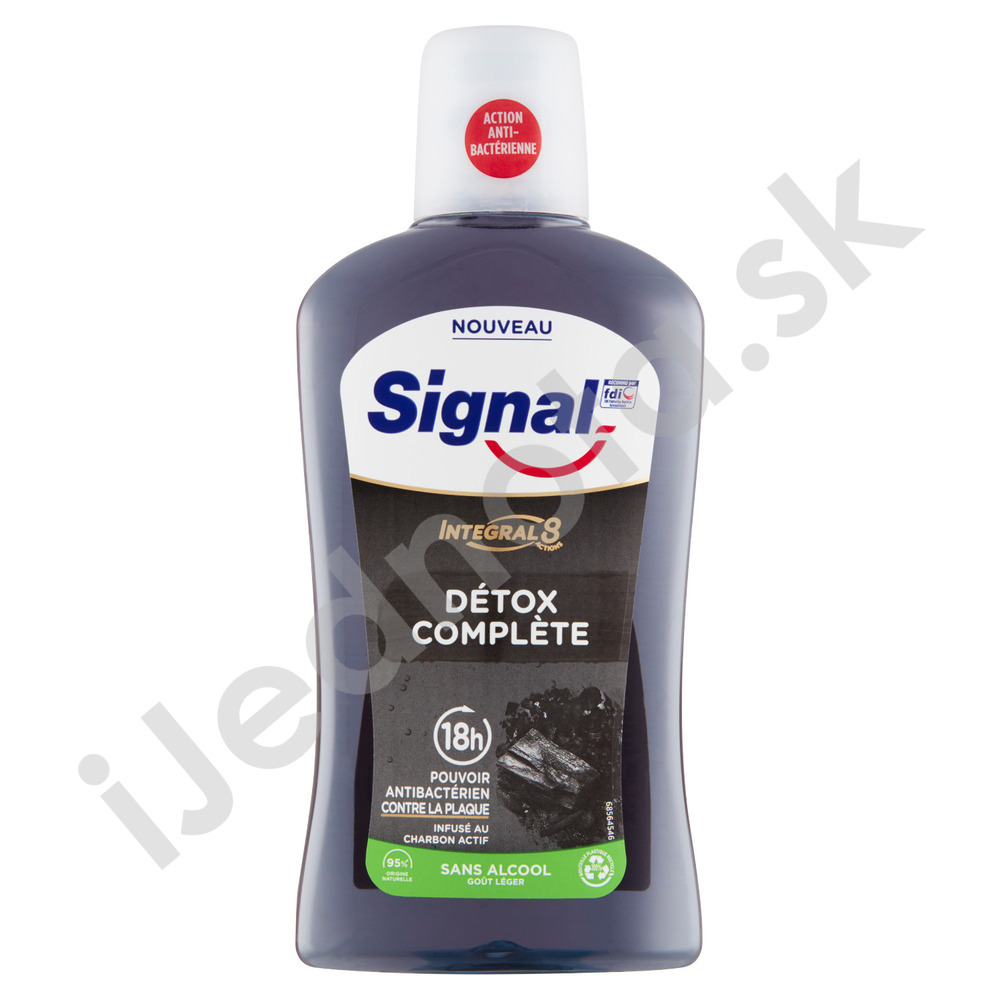 Signal ústna voda Nature Elements Charcoal 500 ml Tempo Liptovský Mikuláš