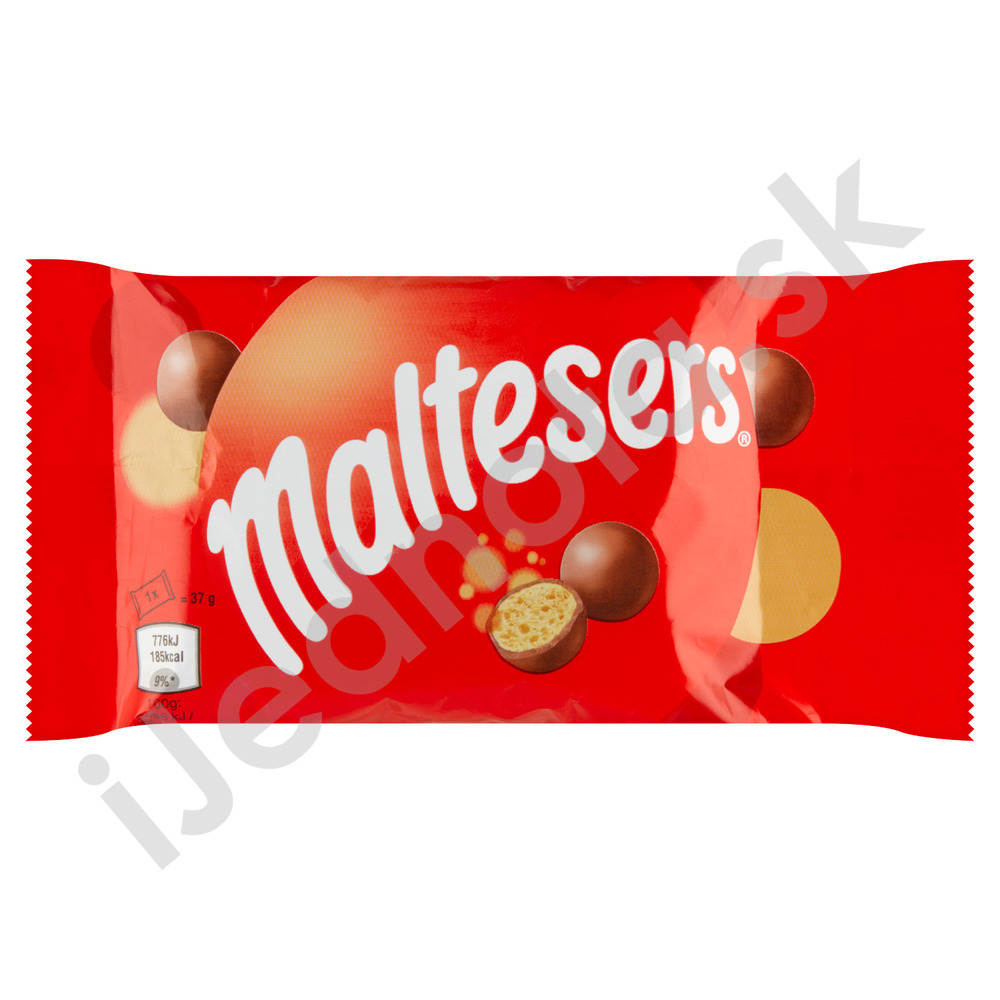 Maltesers Mliečna čokoláda s chrumkavým stredom 37 g | COOP Jednota LC ...