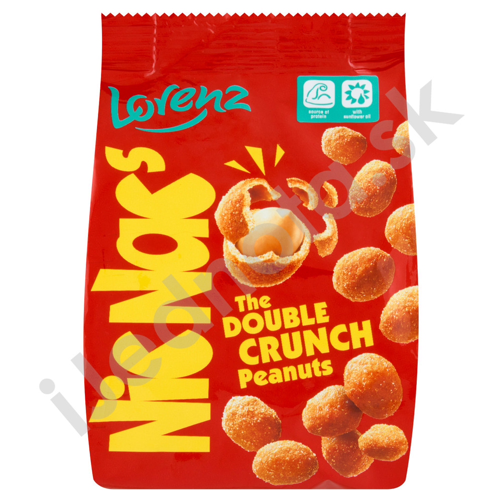 Lorenz Nic Nac's Arašidy lúpané pražené v chrumkavom pikantnom cestíčku ...