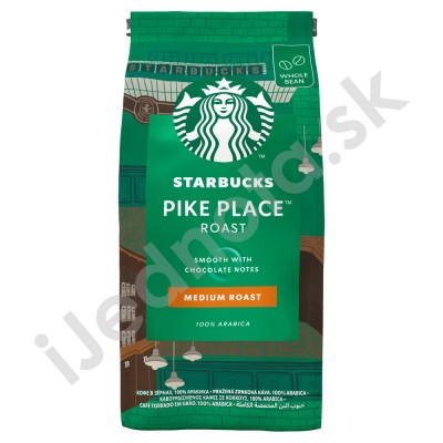 Starbucks Pike Place Espresso Roast, zrnková káva, 200 g  Tempo Liptovský  Mikuláš