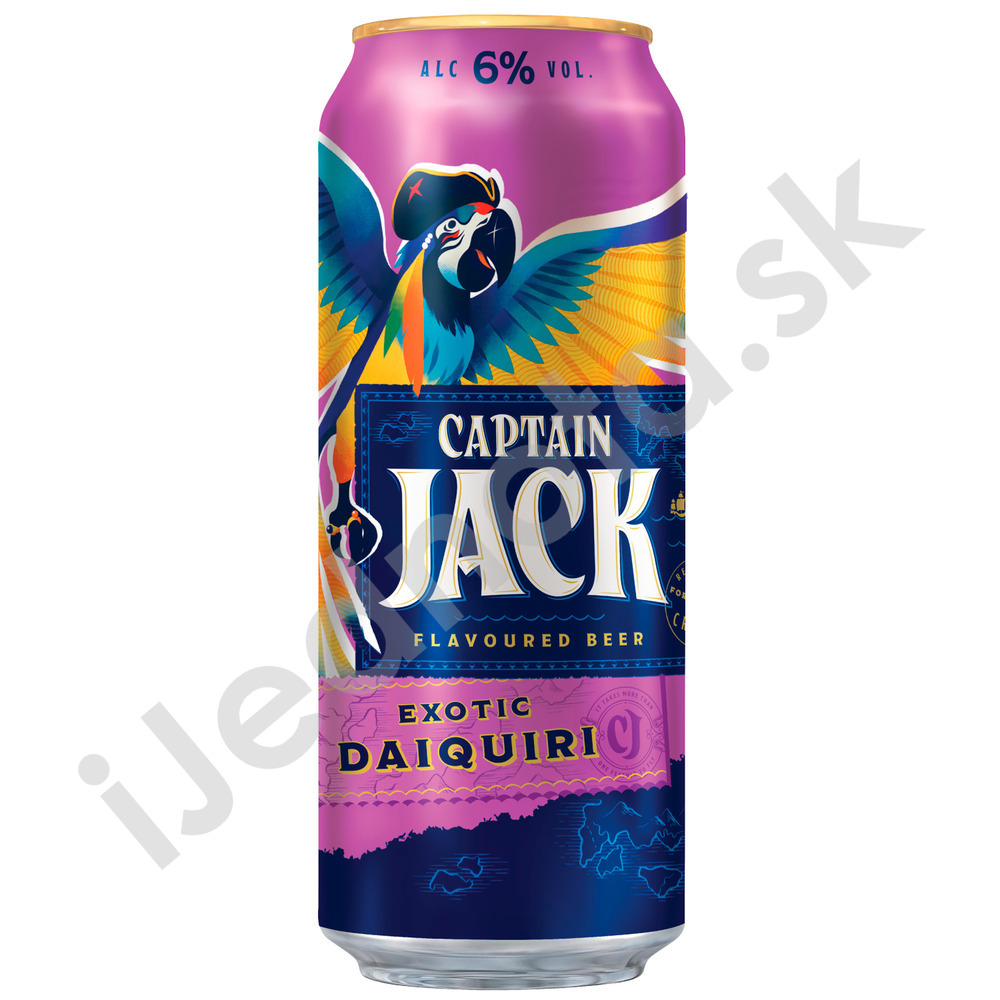 Captain Jack Exotic Daiquiri 500 ml Tempo Spišská Nová Ves